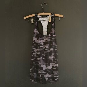 ZYIA Striped Racerback Tank